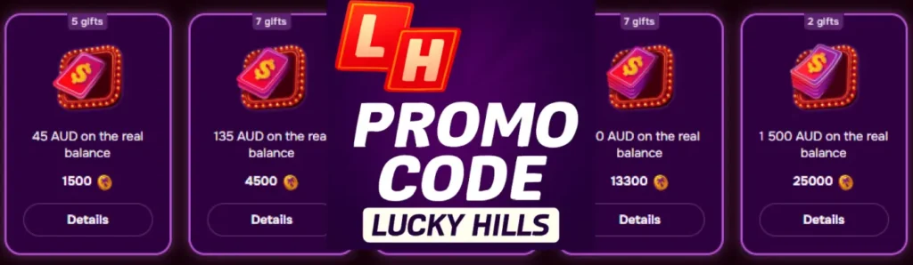 Unlock exclusive promo codes at Lucky Hills Casino
